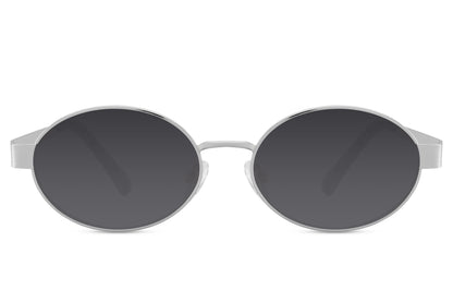 Gafas de sol redondas negras unisex