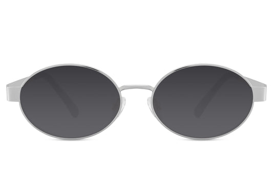 Gafas de sol redondas negras unisex