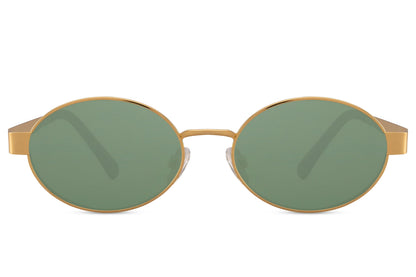 Gafas de sol redondas negras unisex