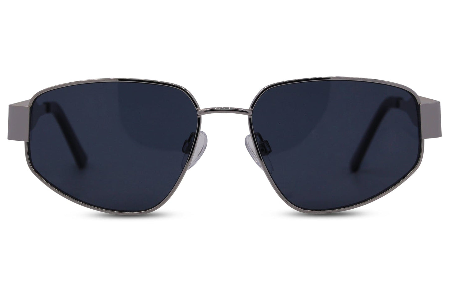 Blue Retro Tinted Sunglasses