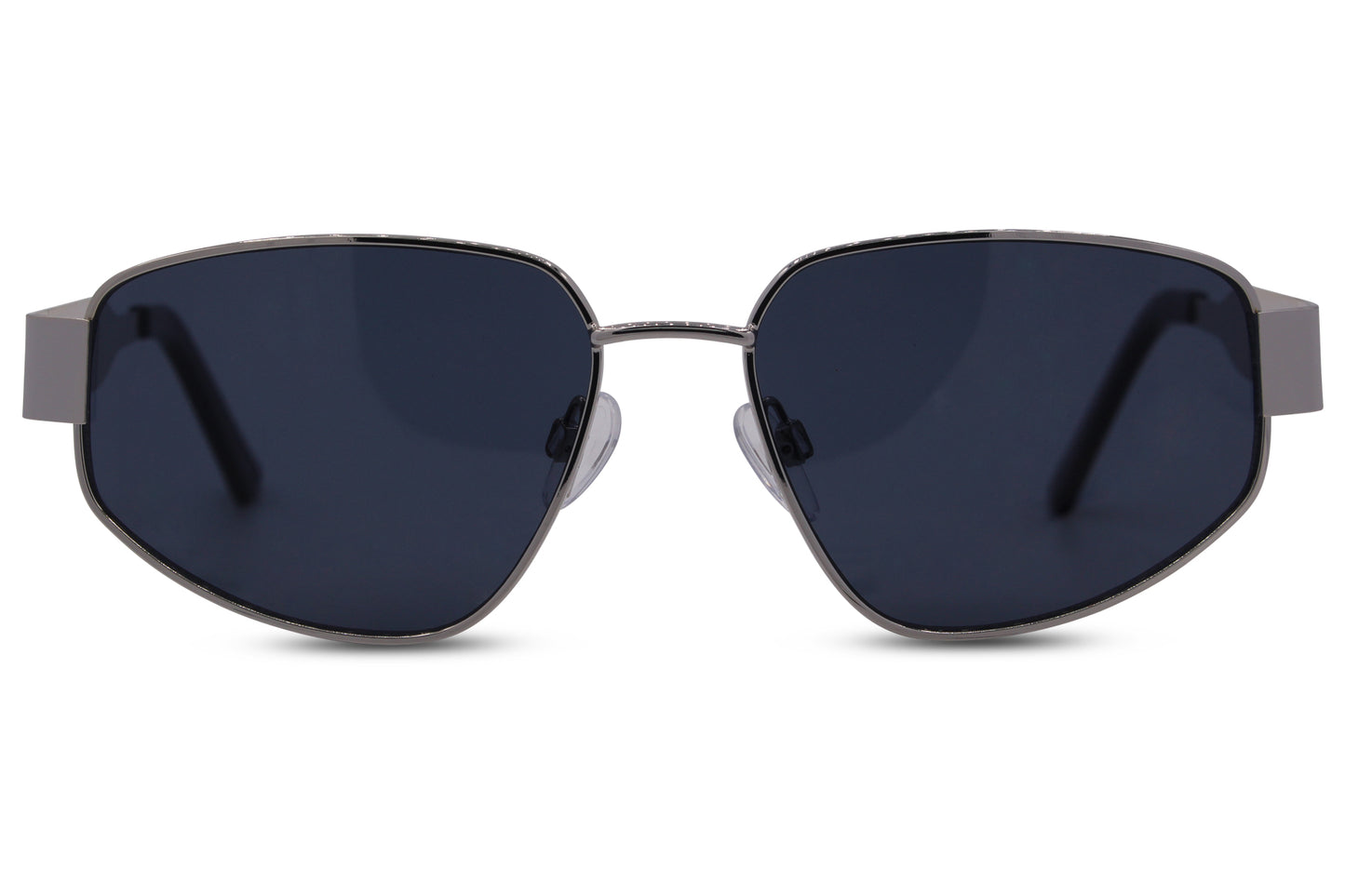 Blue Retro Tinted Sunglasses