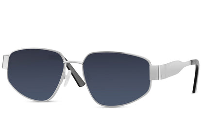 Pilotenbrille mit blauer Tönung