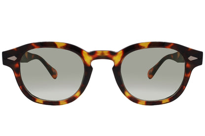 Eco-Conscious Black Round Sunglasses