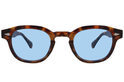 Eco-Conscious Black Round Sunglasses