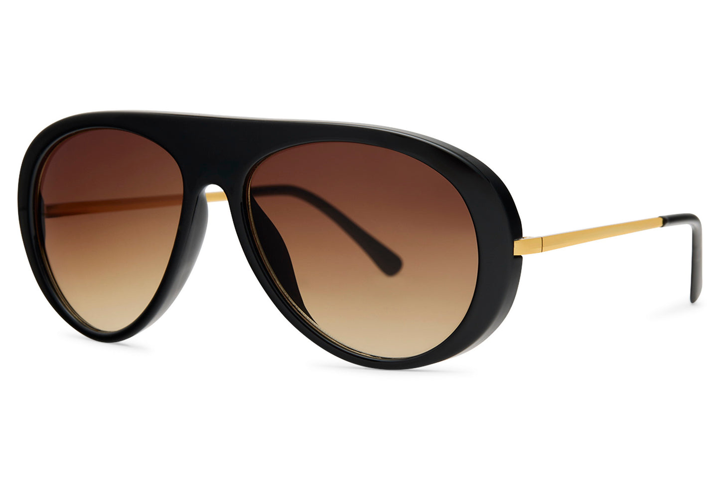 Bold Frames Oversized Aviator Sunglasses