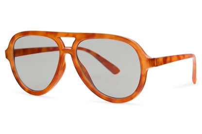 Pilot Retro Aviator Sunglasses