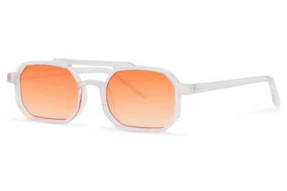 Sleek Rectangle Aviator Sunglasses