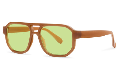 Retro Aviator Chic Sunglasses