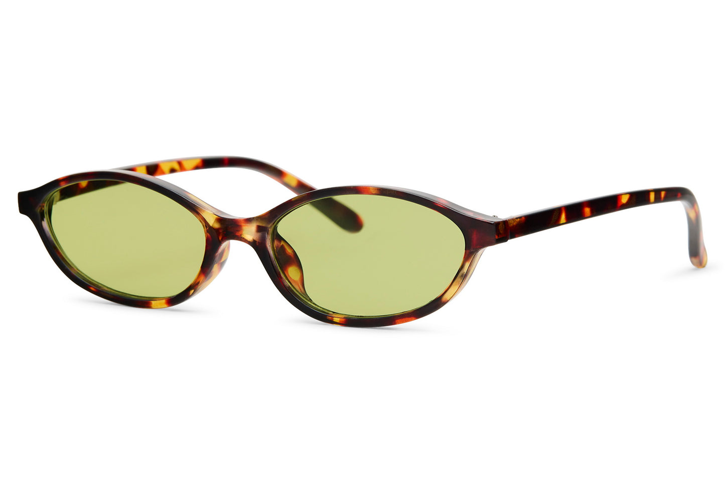 Trendy Sleek Oval Sunglasses