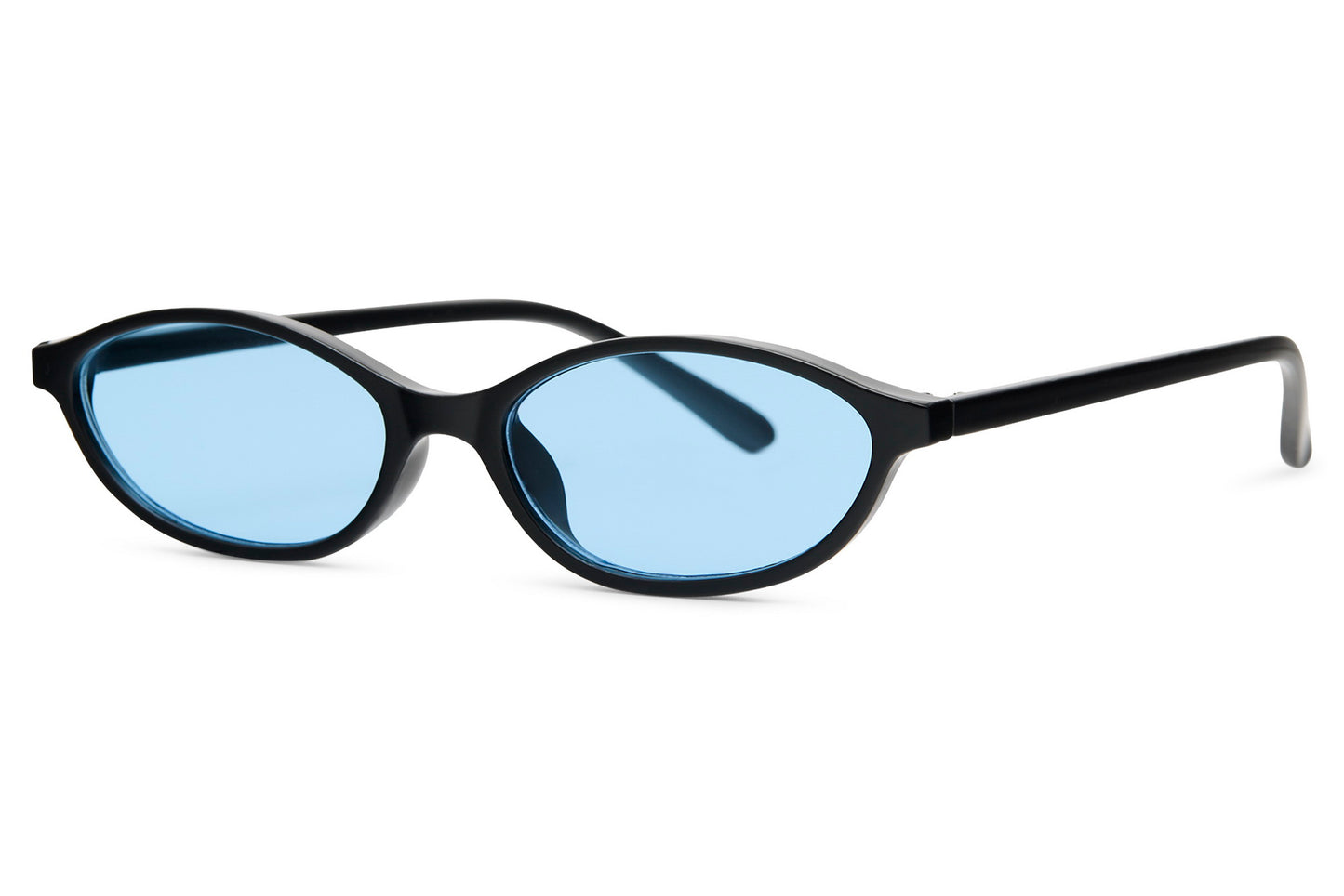 Trendy Sleek Oval Sunglasses