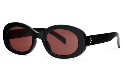 London Bold Ovale Sonnenbrille