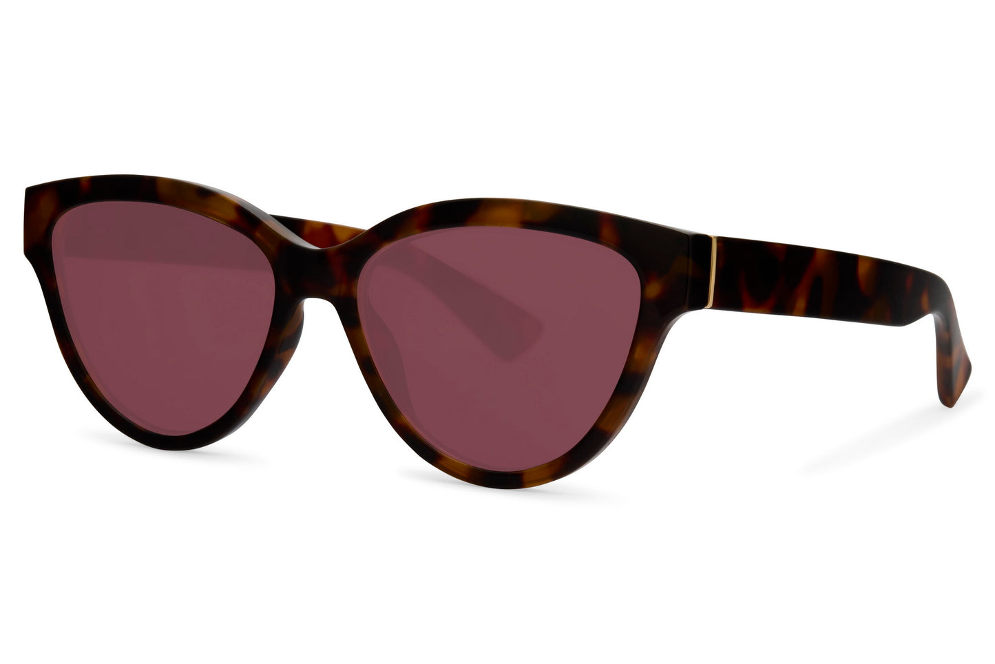 Markante getönte Cateye-Sonnenbrille