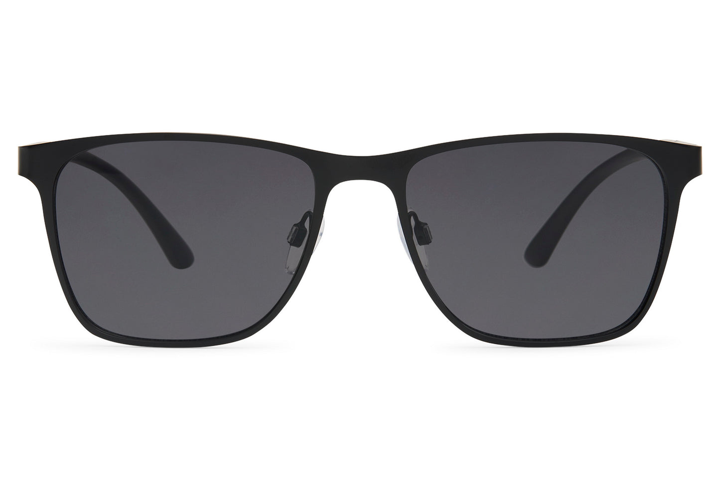 Black Eco Rectangle Sunglasses