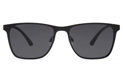 Black Eco Rectangle Sunglasses