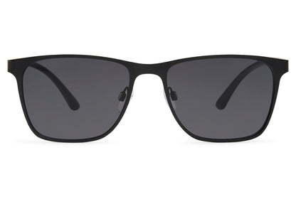 Black Eco Rectangle Sunglasses