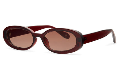 Trendy Oval Sunglasses