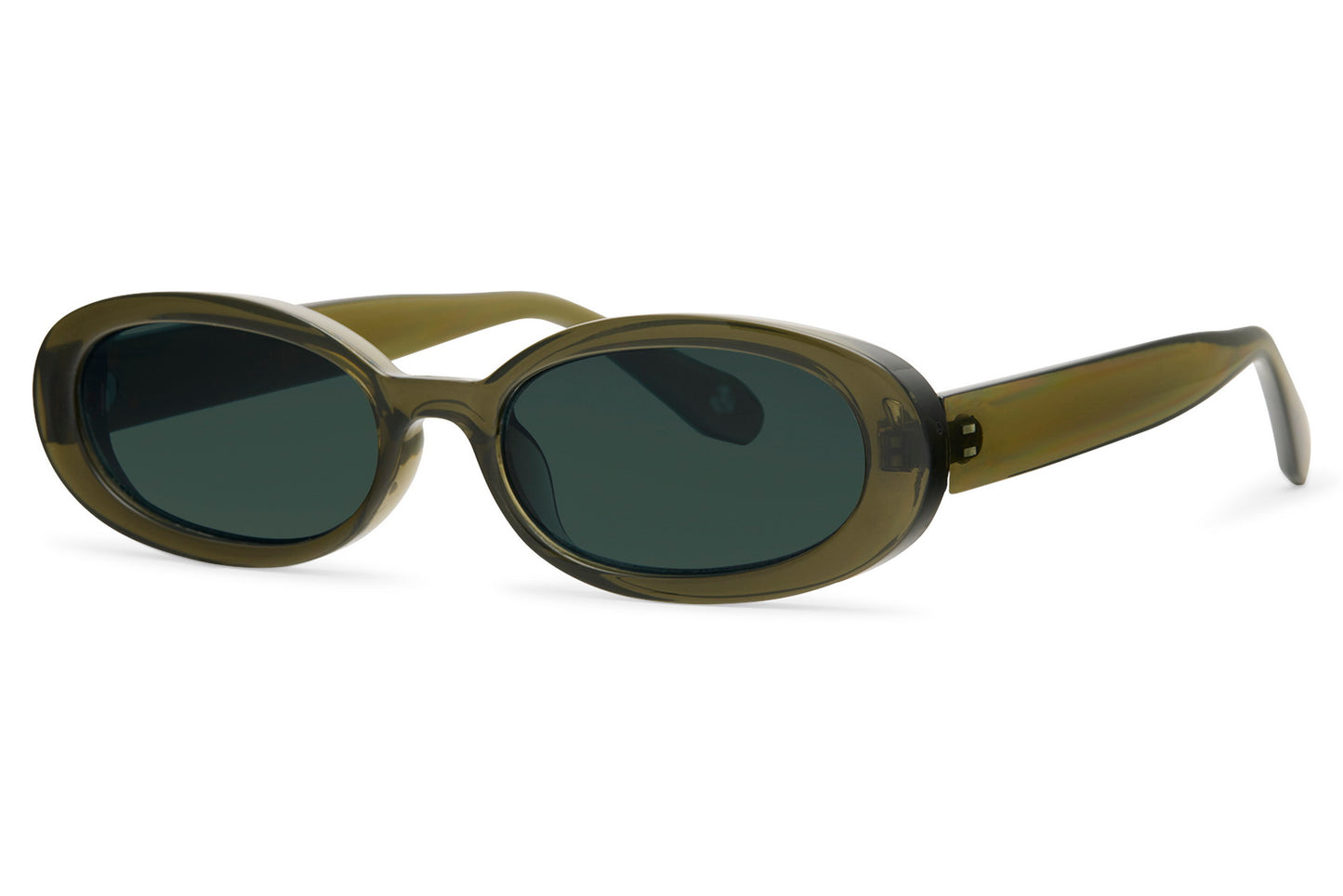 Trendy Oval Sunglasses