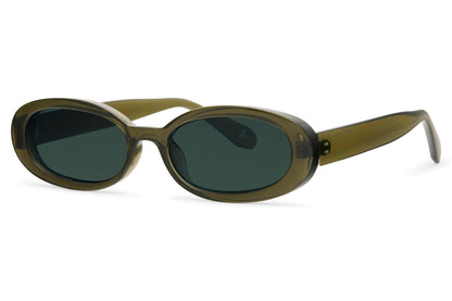 Trendy Oval Sunglasses