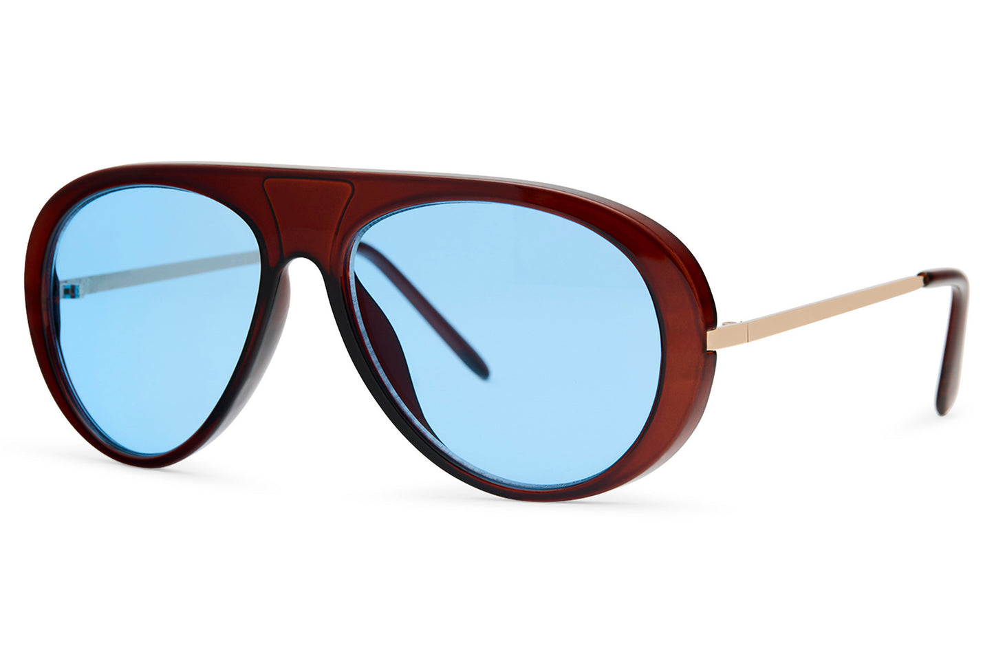 Klobige Oversized-Pilotenbrille