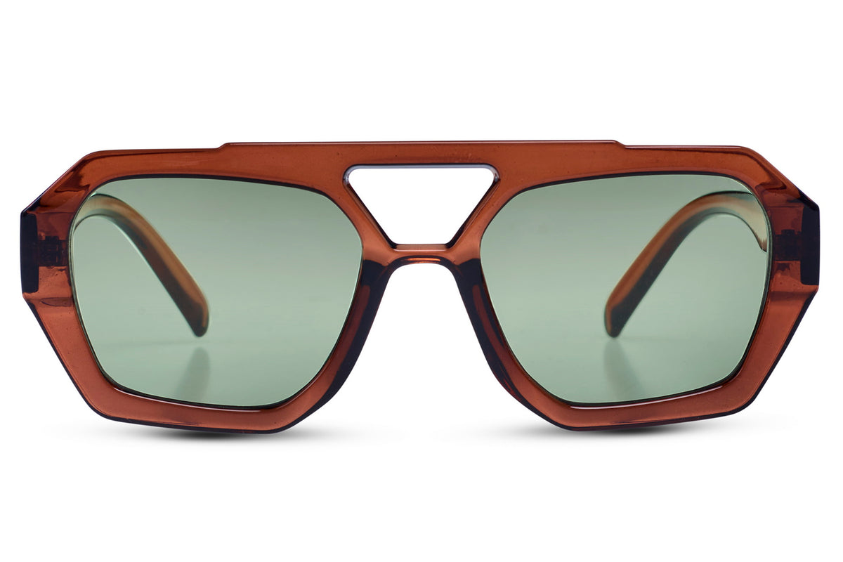 Geometric Retro Aviators