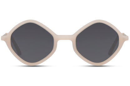 Elevate your eyewear collection with these Beige Geometric Round Sunglasses, designed for individuals who love to blend contemporary aesthetics with practical functionality. Featuring polarized lenses and 100% UV protection, these sunglasses offer a chic solution for sun-soaked days while enhancing your unique style.