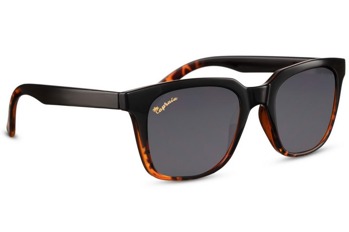 Introducing our Black Animal Print Wayfarer Sunglasses, the perfect fusion of classic design and bold fashion. Recently launched as part of our exclusive collection, these sunglasses are crafted from high-quality synthetic material, offering durability and comfort. The striking black animal print pattern on the frame adds a unique edge to the iconic wayfarer shape, making these sunglasses a must-have accessory for fashion-conscious individuals.