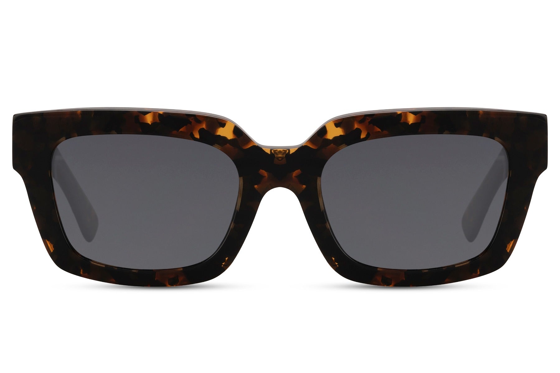 Introducing the Black Animal Print Wayfarer Sunglasses from our newly launched eyewear collection, designed to provide both style and eye protection. Featuring a bold black animal print frame, these sunglasses are crafted from high-quality acetate for durability and comfort. The polarized lenses reduce glare and enhance clarity, while providing 100% UV protection to keep your eyes safe from harmful rays.