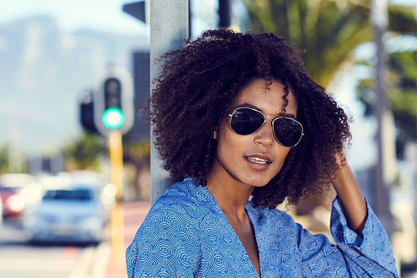 Tinted Lens Aviator Sunglasses