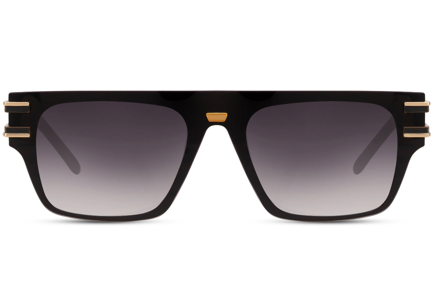 Add a bold touch to your eyewear collection with these Black  Square Sunglasses. Combining modern metal and polycarbonate materials with a sleek square frame design, these sunglasses offer 100% UV protection, ensuring both style and eye safety. Perfect for any outdoor occasion, these sunglasses provide a high-fashion look while shielding your eyes from harmful sun rays.