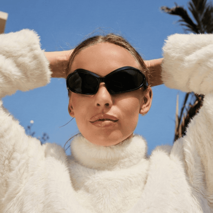 Gafas de sol negras de fiesta funky