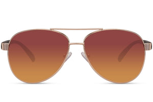 Discover the perfect combination of classic style and sustainability with these eco-friendly Aviator sunglasses. Crafted with a durable metal frame and 100% recycled lenses, they provide superior UV protection while making a positive impact on the environment.