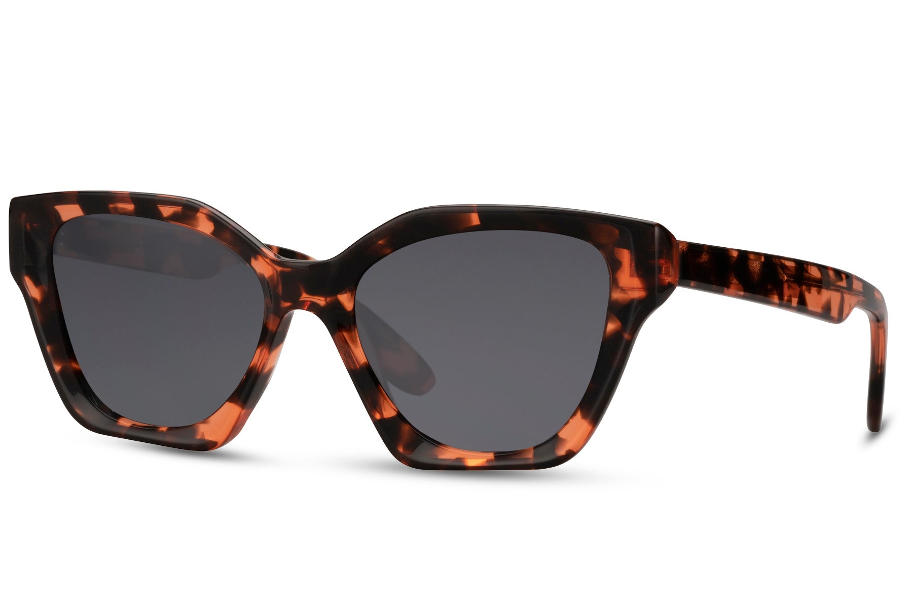 Make a bold style statement with our Black Animal Print Cateye Sunglasses, the perfect blend of sophistication and functionality. Crafted from high-quality acetate and featuring a striking animal print design, these sunglasses are a must-have accessory for fashion-forward individuals. The polarized lenses ensure clear vision and reduce glare, while providing 100% UV protection for your eyes.