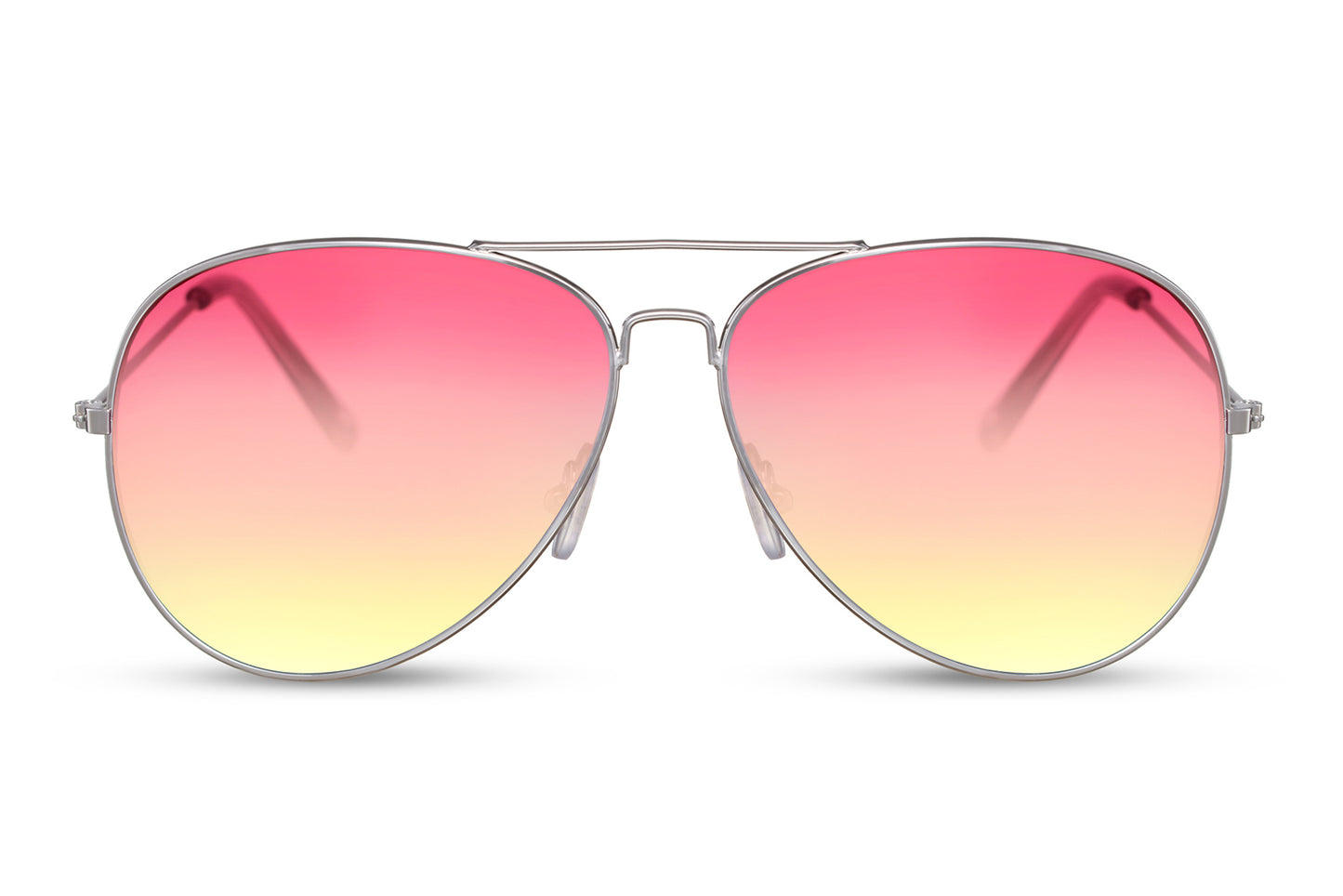 Enhance your style and protect your eyes with these Aviator sunglasses with a metal frame, designed to deliver both timeless fashion and superior sun protection. Available in a variety of vibrant lens colors and crafted with 100% recycled lenses, these sunglasses offer eco-conscious luxury without compromising on style.