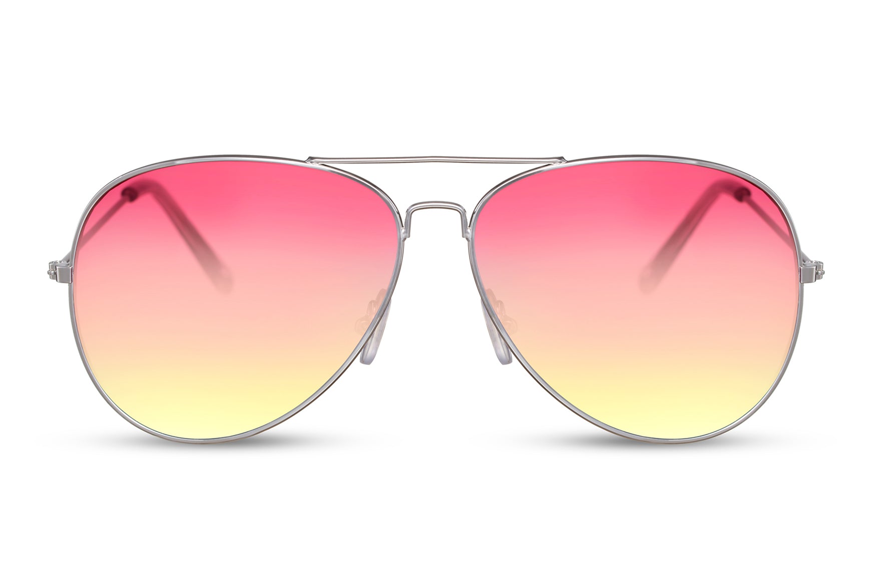 Enhance your style and protect your eyes with these Aviator sunglasses with a metal frame, designed to deliver both timeless fashion and superior sun protection. Available in a variety of vibrant lens colors and crafted with 100% recycled lenses, these sunglasses offer eco-conscious luxury without compromising on style.