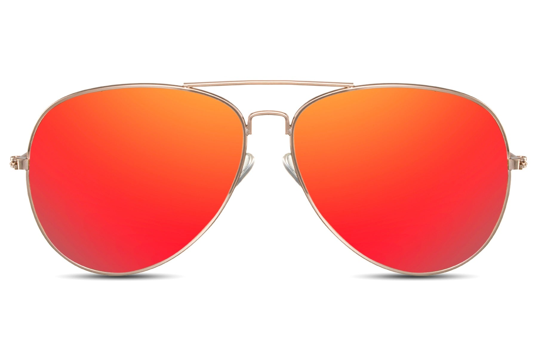 Enhance your style and protect your eyes with these Aviator sunglasses with a metal frame, designed to deliver both timeless fashion and superior sun protection. Available in a variety of vibrant lens colors and crafted with 100% recycled lenses, these sunglasses offer eco-conscious luxury without compromising on style.