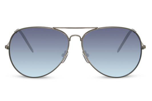 Aviator Sunglasses with Metal Frame for Men and Women