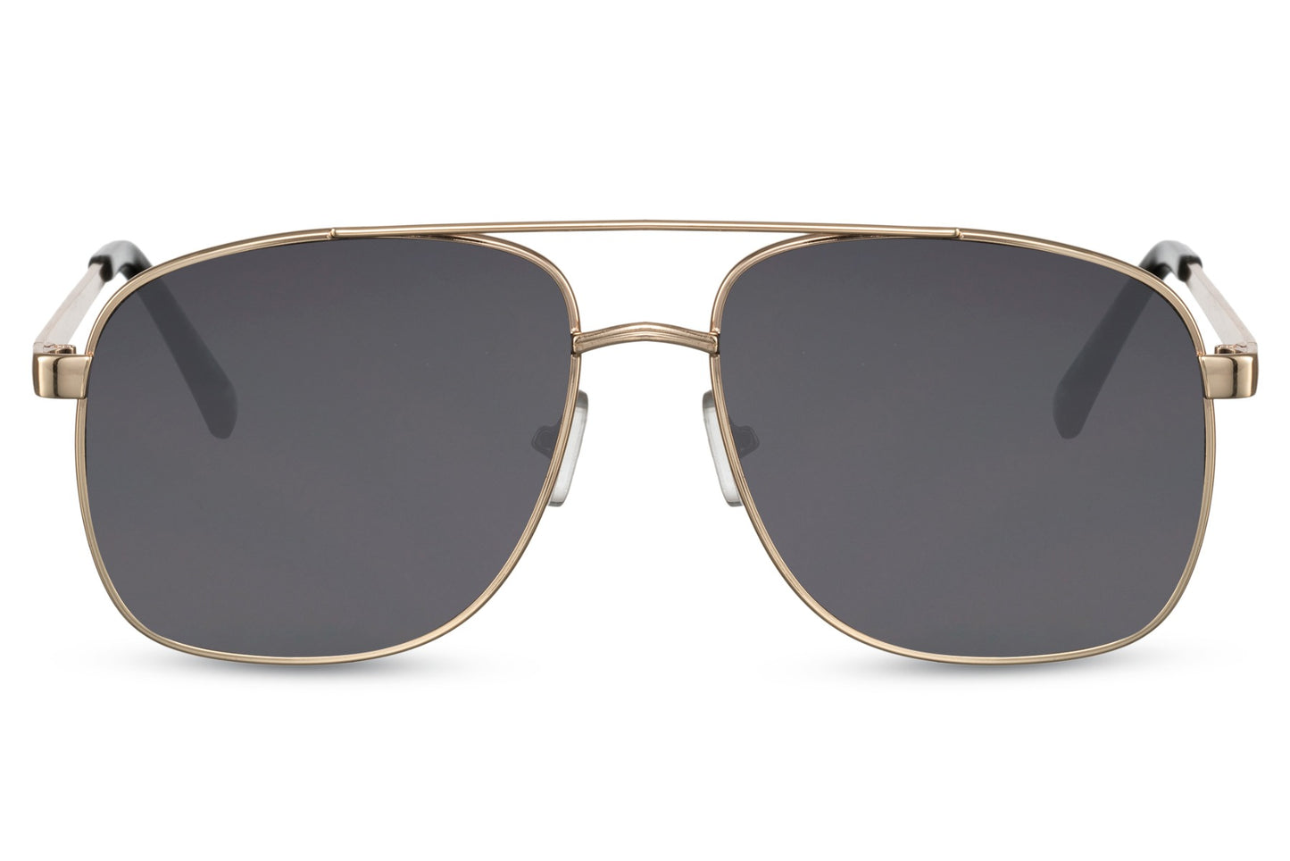 Sleek and Sophisticated: Black Square Sunglasses