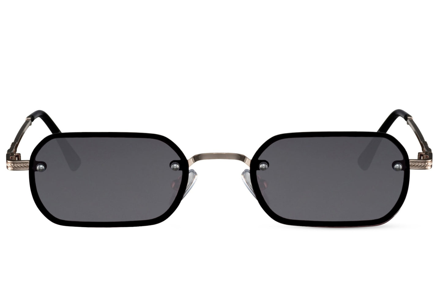 Black Rectangle Sunglasses