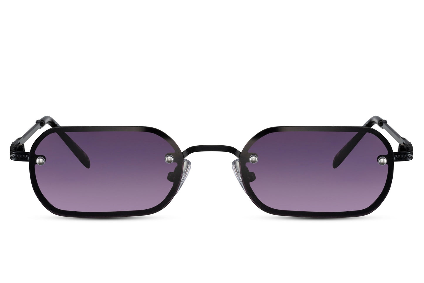 Black Rectangle Sunglasses