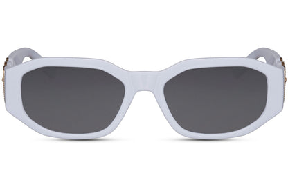 Designer Geometric Cateye Sunglasses