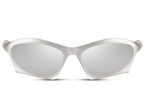 Geometric Designer Visor Style Sunglasses UK