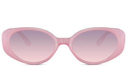 Unisex Geometric Cateye Sunglasses