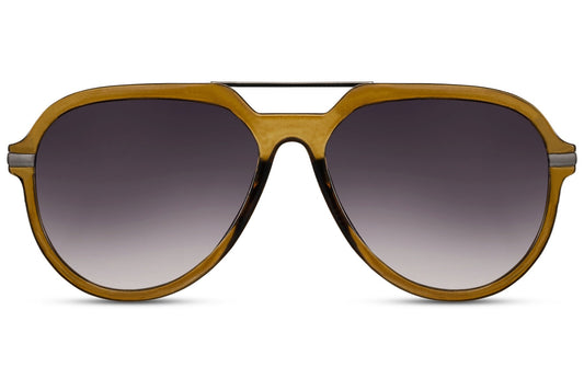 Retro Style Aviator Sunglasses