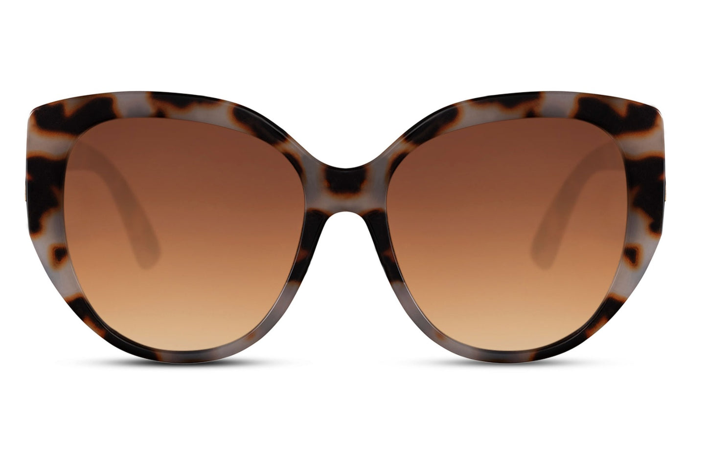 Brown Tortoise Shell Cat-eye Sunglasses