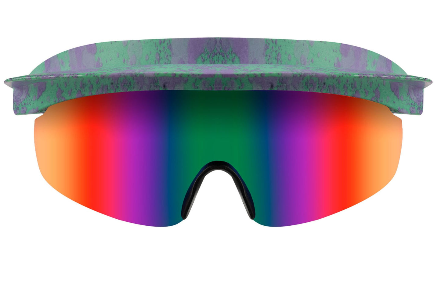 Rainbow Mirrored Party Sunglasses