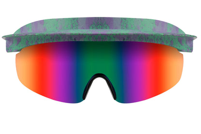 Rainbow Mirrored Party Sunglasses