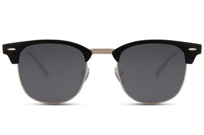 Black Color Clubmaster Sunglasses