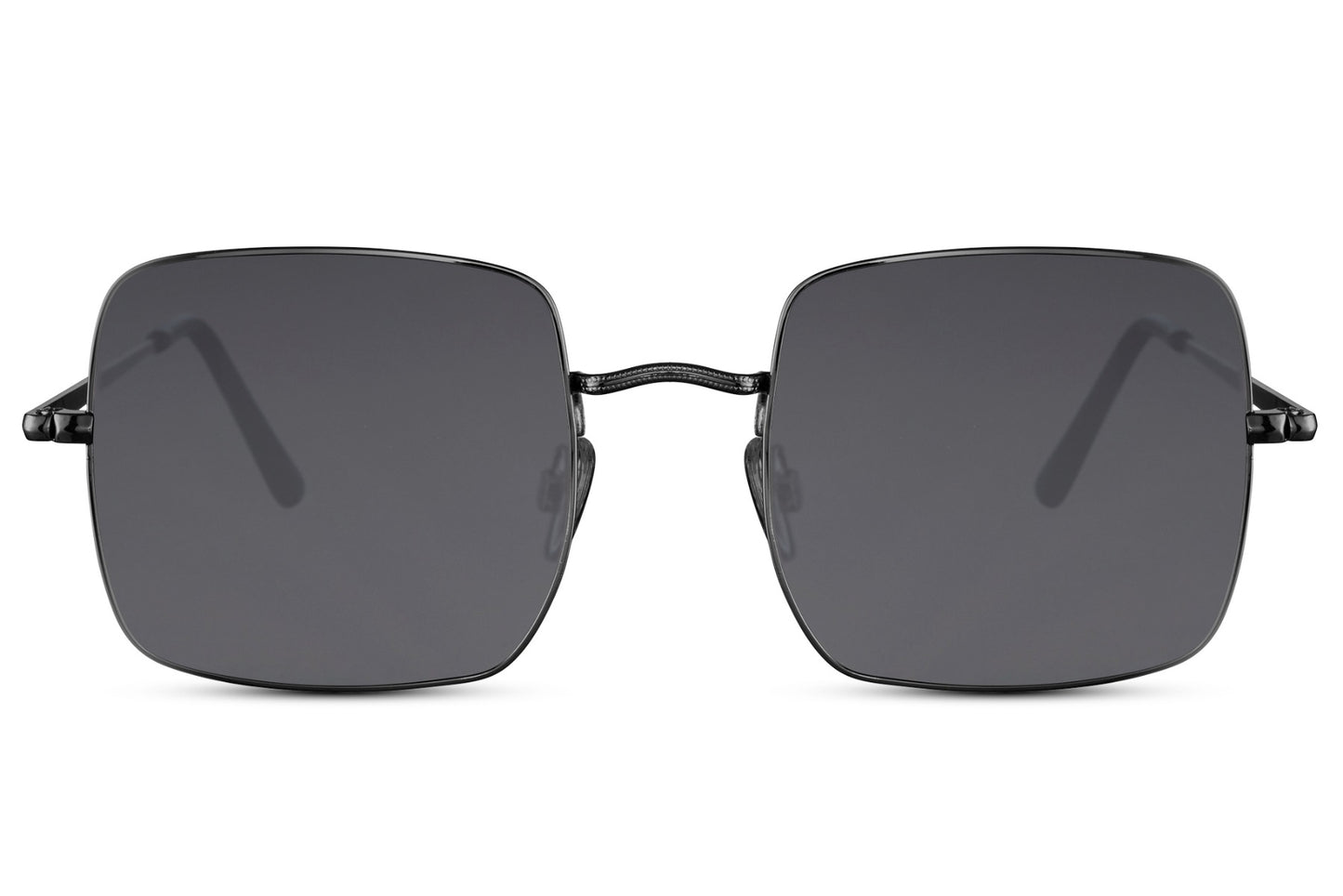 Black Square Oversized Sunglass - Eco Friendly