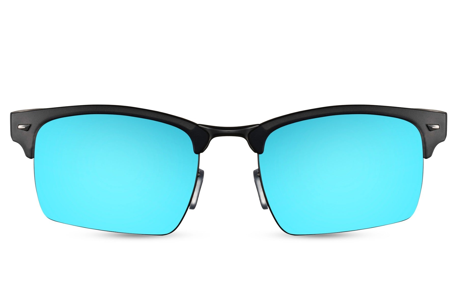 Mirrored clubmaster sunglasses hotsell