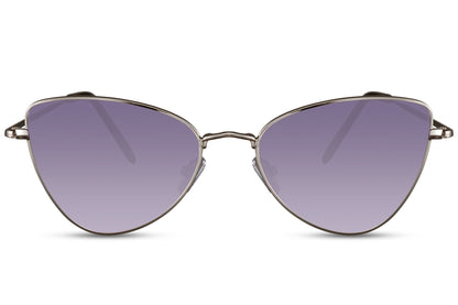 Metal Frame Cateye Sunglasses- Eco Friendly